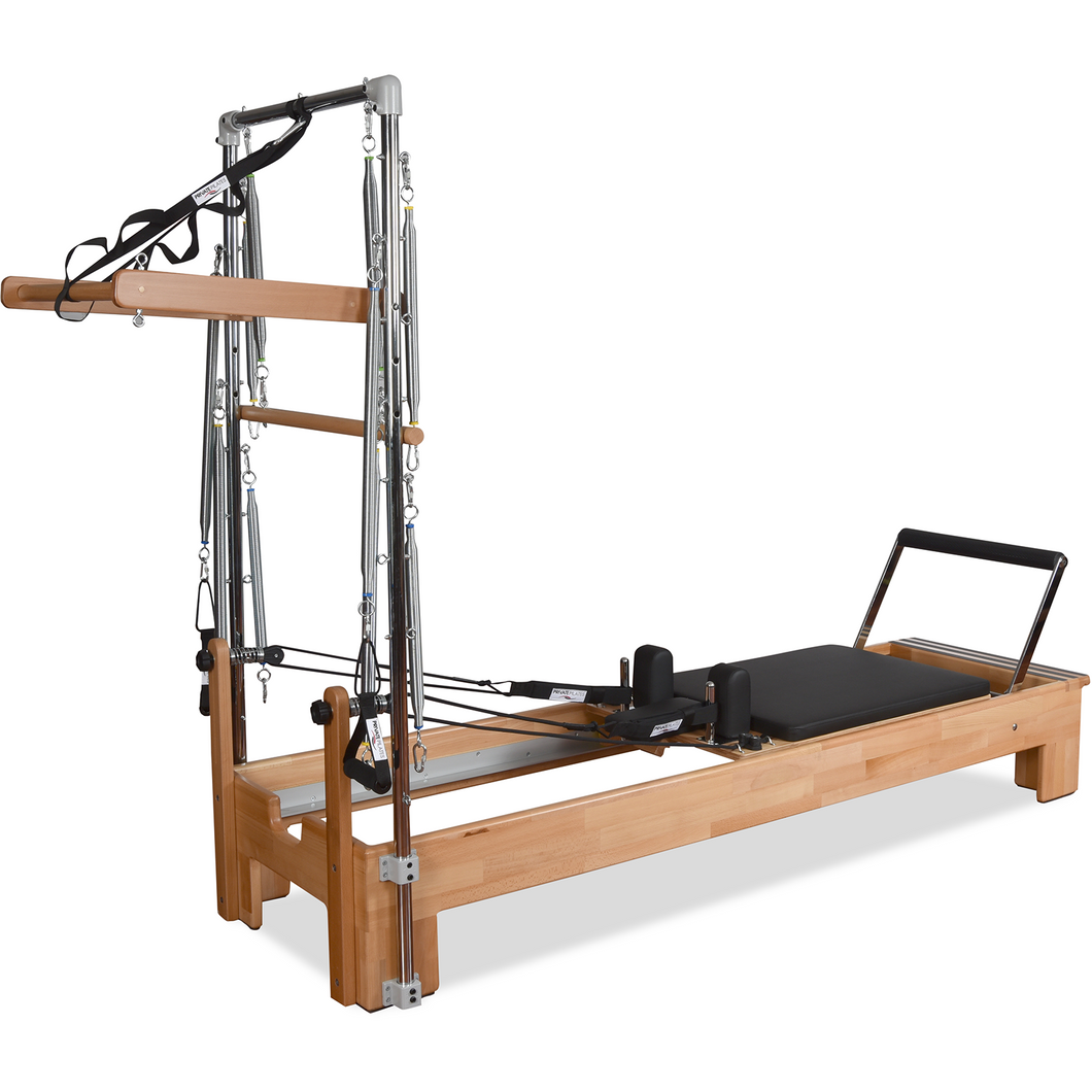 Premium Wood Reformer With Tower Bundle – Private Pilates Equipment